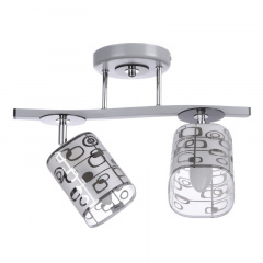 Светильник потолочный Brille 60W HTL-164 Хром Долина