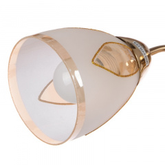 Люстра потолочная Brille 60W E27 Золотистый Бородянка