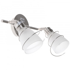 Светильник спот Brille Металл 40W HTL-136 Никель L5-260 Прилуки