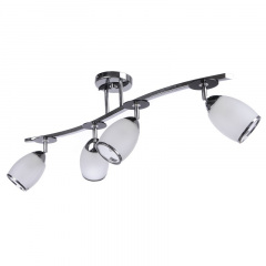 Светильник потолочный Brille 60W HTL-162 Хром Василівка