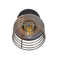 Светильник спот Brille Металл 60W R80-01 Черный 29-229 Ладан