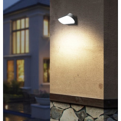 LED подсветка Brille Пластик 13W AL-259 Серый 34-236 Пологи