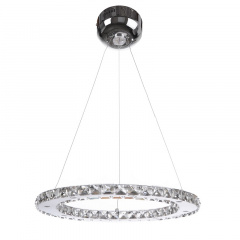 Люстра Brille Хрустальные кольца LED 33W Хром Боярка