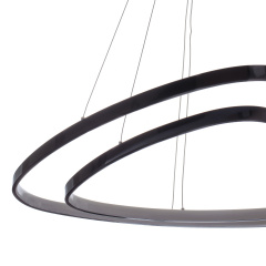 Люстра Brille LED 95W Черный Стрий