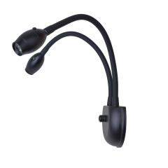Подсветка Brille Металл 6W AL-537 Черный 27-053 Калуш