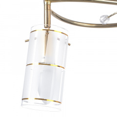 Люстра потолочная Brille 40W E14 Золотистый Новомосковськ