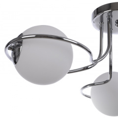 Люстра потолочная Brille 60W E27 Хром Киев