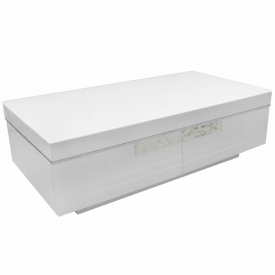 Стол журнальный Brille Hi-tech UH84 Белый F11-008