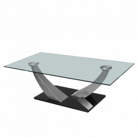 Стол журнальный Brille Hi-tech UH85 Черный F11-010