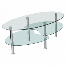 Стол журнальный Brille UH41 Бесцветный F4-004