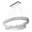 Люстра Brille Хрустальные кольца LED 96W Хром Шостка