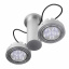 Светильник потолочный LED накладной Brille 2W LED-215 Серебристый Энергодар