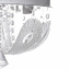 Люстра с подсветкой Brille Смарт 60W E14 Хром Коростень