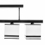 Люстра с абажуром Brille 60W E14 Черный Ровно