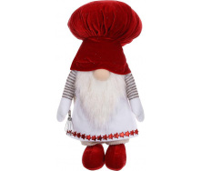 Декоративная игрушка Dwarf in a chef's costume 47 см Разноцветный BonaDi DP232200