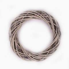 Венок из лозы серый 35 см. Flora 39011 Київ