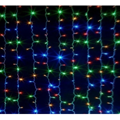 Гирлянда штора FMA Водопад 3х3 м 320 LED Мультицвет (1309667192) Херсон