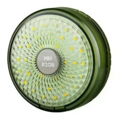 Cветодиодная уличная гирлянда RIAS KXK-828 RGB IP44 аккумуляторная с фонарем 8 м Green Ровно