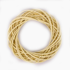 Венок из лозы желтый 35 см. Flora 39080 Черкаси