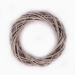 Венок из лозы серый 25 см. Flora 39009 Лубни