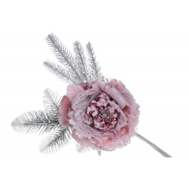 Декоративный цветок BonaDi Пион 16х39 см Розовый (832-272)