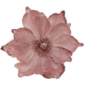 Декоративный цветок BonaDi Магнолия 20 см Розовый (807-304)