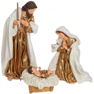 Набор из 3 фигурок nativity scene BonaDi 30 см DP219477