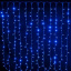 Гирлянда штора FMA Водопад 240-B 3D led 3х2 м Синий (1308651393) Черновцы