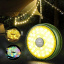 Cветодиодная уличная гирлянда RIAS KXK-828 RGB IP44 аккумуляторная с фонарем 8 м Green Ровно