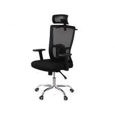 Крісло АКЛАС Еліот (MS918) ANF чорне