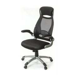 Крісло АКЛАС Вінд PL TILT Чорне Броди