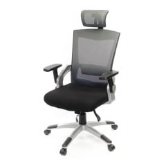 Крісло АКЛАС Прима PL HR ANF Сіре Ворожба