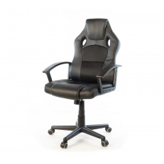 Крісло геймерське АКЛАС Анхель NEW PL TILT Чорне Нововолинськ