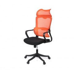 Крісло АКЛАС Доріан BL TILT оранжеве Ірпінь