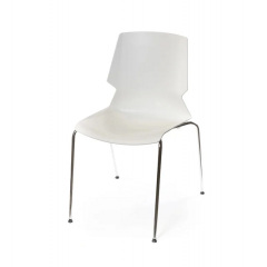 Стілець АКЛАС Бейд CH Білий Ковель