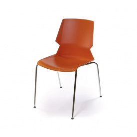 Стілець АКЛАС Бейджинг CH Жовтогарячий