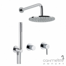 Душевая система скрытого монтажа Bugnatese Kobuk KOBBR2201H metal бронза