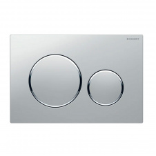 Клавіша змиву Geberit Sigma 20 хром матовий/хром глянцевий (115.882.JQ.1)