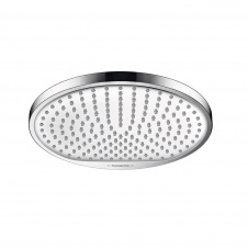Верхній душ Hansgrohe Crometta S 240 1jet, EcoSmart 9л/хв, білий/хром (26724000)