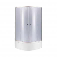 Фото - Душова кабіна Lidz Latwa SC80x80.SAT.HIGH.GR полукругла, скло тон. 4 мм + Душовий піддон KAPIELKA ST80x80x41 з панеллю (LLSC8080SATHIGHGR2SET) Душова кабіна Lidz Latwa SC80x80.SAT.HIGH.GR полукругла, скло тон. 4 мм + Душовий піддон KAPIELKA ST80x80x41 з панеллю (LLSC8080SATHIGHGR2SET)