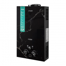Газова колонка димохідна Piegaz Afrodyta black marble 10 л