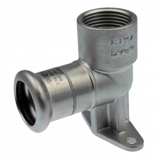 Коліно фіксоване з вушками довге KAN-therm Inox 15 x 1/2" (1609285004)
