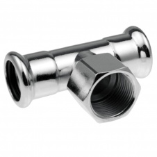 Трійник з внутрішньою різьбою KAN-therm Steel 54xRp1/2x54