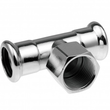 Трійник з внутрішньою різьбою KAN-therm Steel 22xRp1/2x22