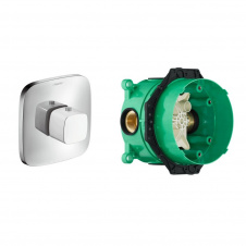 Термостат для ванни Hansgrohe Puravida хром (15772400+01800180)