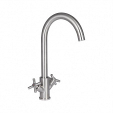 Змішувач для кухні Lidz Wind 013F Nickel (LDWIN013FNKS43390)