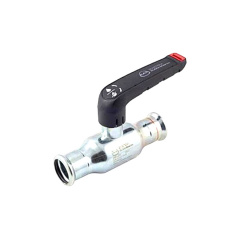 Кран кульовий KAN-therm Steel 35 mm (1509278004) Нова Прага