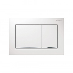 Клавіша змиву Geberit Omega 30 білий/хром глянцевий (115.080.KJ.1) Київ