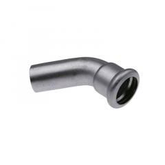 Коліно ніпельне KAN-therm Inox 45° 35 мм Кропива
