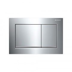 Клавіша змиву Geberit Omega 30 хром глянцевий/хром матовий (115.080.KH.1) Полтава